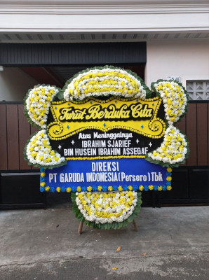 Papan Bunga Duka di Halmahera Selatan
